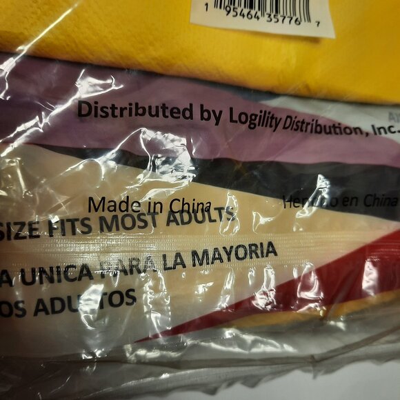 Brand New Multi Purpose Yellow Coverall Set of 3 One Size Fits Most Adults - Picture 3 of 6